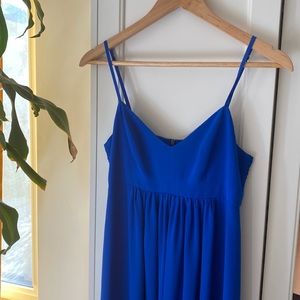 Amanda Uprichard silk maxi dress size small